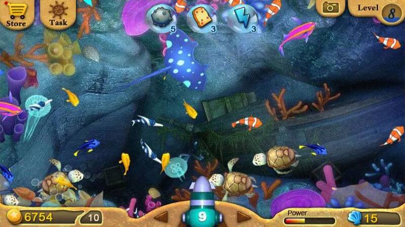 Bắn cá chơi ria giúp game thủ kiếm được nhiều xu 